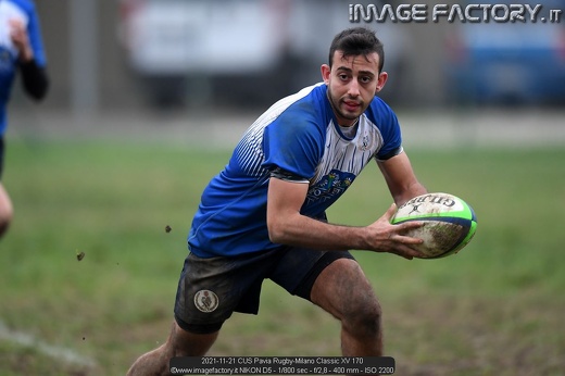 2021-11-21 CUS Pavia Rugby-Milano Classic XV 170